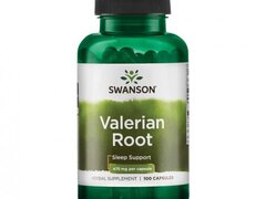 Swanson Valerian Root (Radacina de Valeriana), 475mg - 100 Capsule